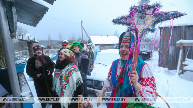 Щедрец отпраздновали в Минской области