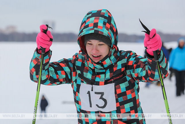 Соревнования по лыжным гонкам "Брестская лыжня" прошли 12 января