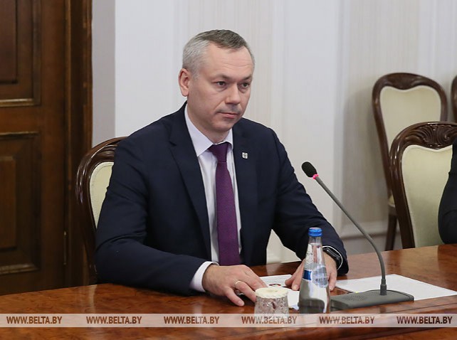 Румас встретился с губернатором Новосибирской области