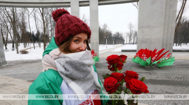 "Звездный поход" по местам боевой и трудовой славы белорусского народа стартовал в Минске