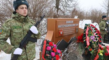 Памятник воинам-интернационалистам открыт в Полоцком районе