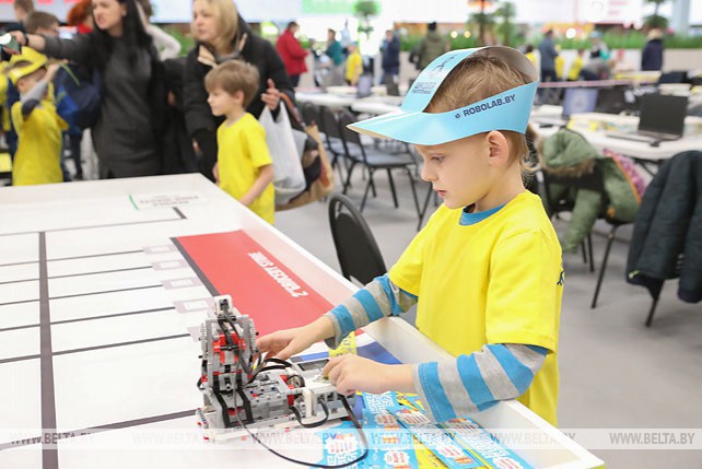 Соревнования по робототехнике прошли в Минске
