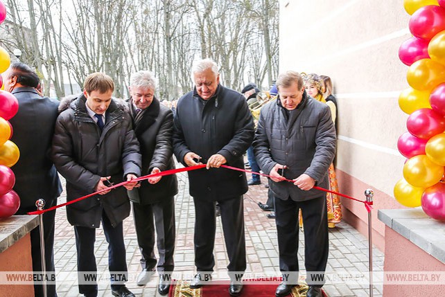 Новый корпус открыли в Барановичском колледже легкой промышленности
