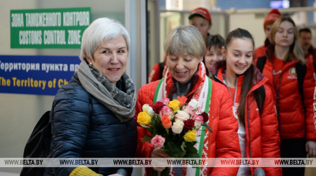 Белорусская спортивная делегация вернулась из Сараево