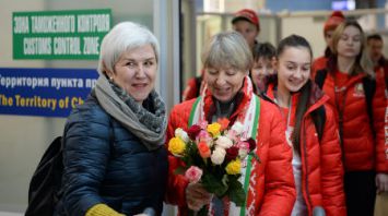 Белорусская спортивная делегация вернулась из Сараево