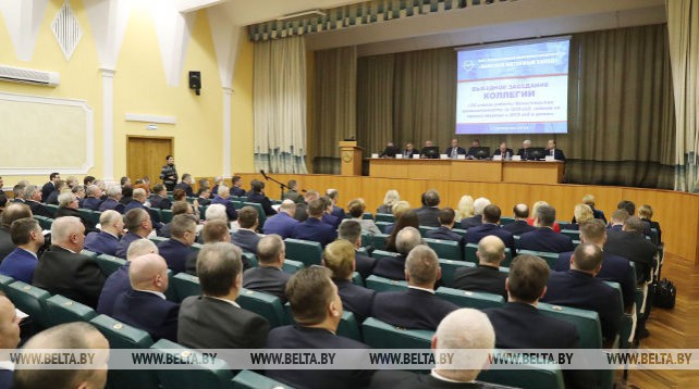 Заседание коллегии Министерства промышленности прошло в Минске