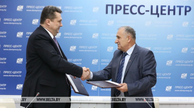 Белорусский и российский союзы журналистов подписали соглашение о сотрудничестве