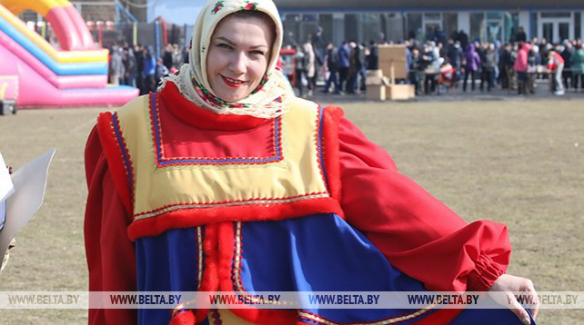 В Гомеле прошли масленичные гуляния