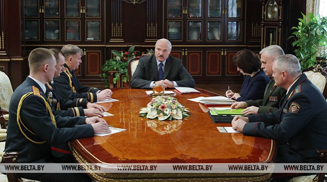 Лукашенко произвел кадровые перестановки в системе МВД
