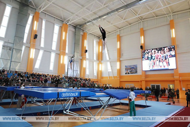 Центр по прыжкам на батуте открыли в Витебске