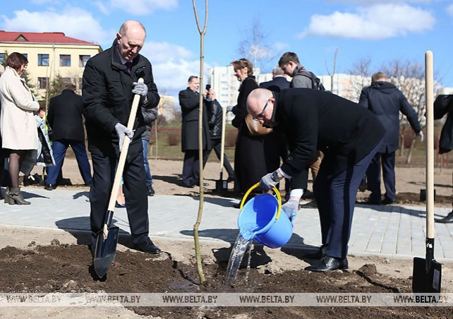 Аллею Дружбы заложили в Гродно