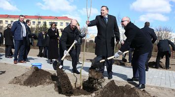 Аллею Дружбы заложили в Гродно