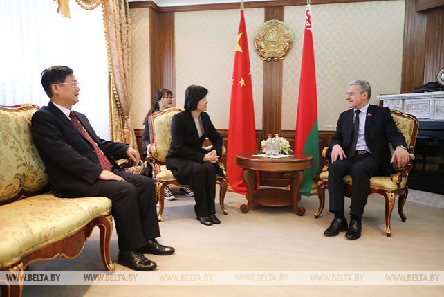 Парламентская делегация Китая прибыла в Беларусь