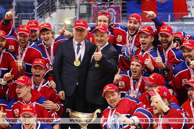 Хоккеисты "Юности" победили "Неман" и стали обладателями Кубка Президента