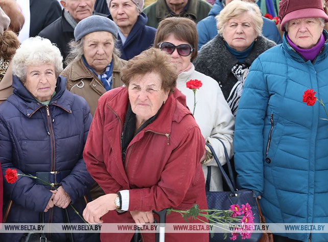 Митинг-реквием памяти узников фашистских концлагерей прошел в Витебске