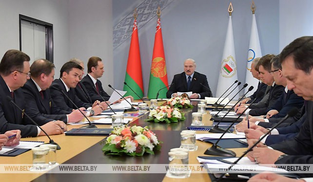 Лукашенко подчеркивает исключительную значимость Европейских игр в истории суверенной Беларуси