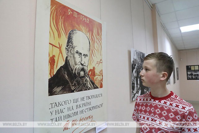 Документы о подвигах украинцев в годы войны представлены на выставке в Витебске