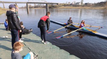 Юных спортсменов по гребным видам спорта готовят в Полоцке