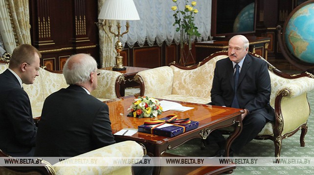 Лукашенко встретился с Чрезвычайным и Полномочным Послом Германии в Беларуси