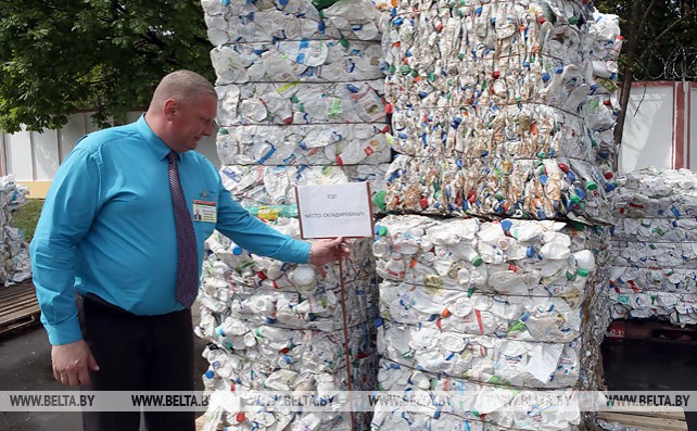Сортировочный биохимический завод в Гомеле перерабатывает более 100 т отходов в смену