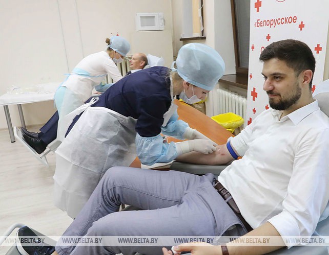 Благотворительная акция по продвижению безвозмездного донорства крови прошла в Минске