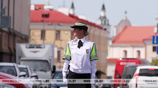 Девушки-регулировщицы будут дежурить на улицах Минска во время Европейских игр