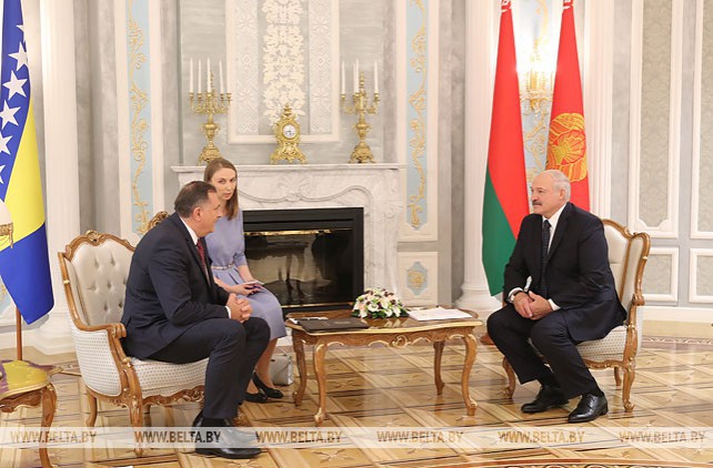 Лукашенко встретился с Председателем Президиума Боснии и Герцеговины Милорадом Додиком