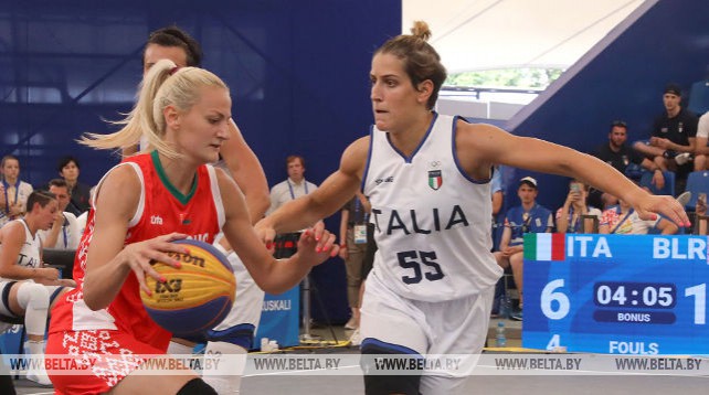 Белорусские баскетболистки победили итальянок в стартовом матче II Европейских игр