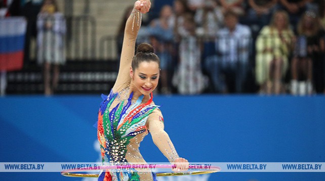 Екатерина Галкина выиграла серебро II Европейских игр в упражнении с обручем
