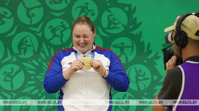 Сербка Зорана Арунович завоевала золото II Европейских игр в стрельбе из пневматического пистолета