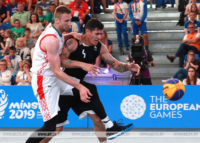 Белорусы вышли в 1/4 финала турнира по баскетболу 3х3 II Европейских игр