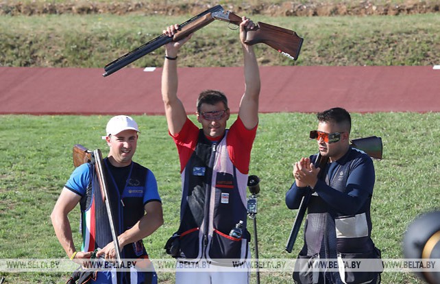 Давид Костелецкий из Чехии победил в стендовой стрельбе на II Европейских играх