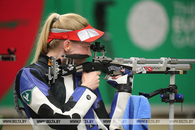 Белоруска Мария Мартынова заняла шестое место в стрельбе из винтовки на II Европейских играх