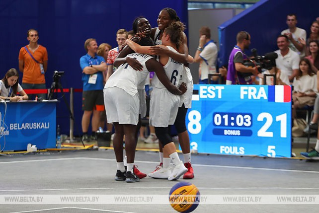 Французские баскетболистки завоевали золото II Европейских игр