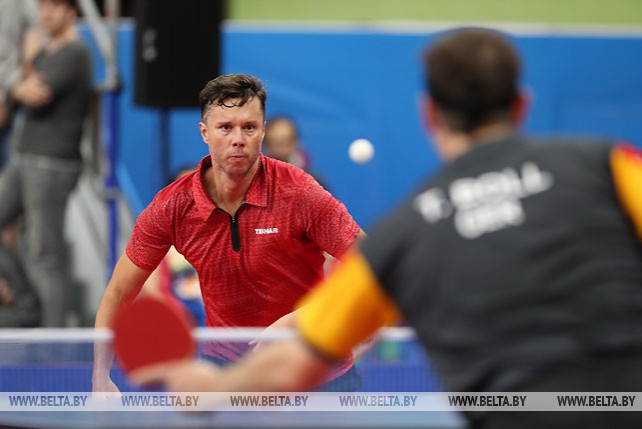 Самсонов проиграл Боллю в 1/4 финала турнира по настольному теннису II Европейских игр
