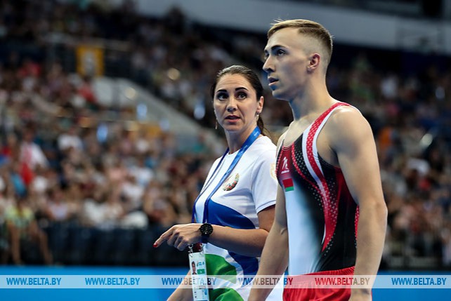 Владислав Гончаров завоевал золото в прыжках на батуте на II Европейских играх