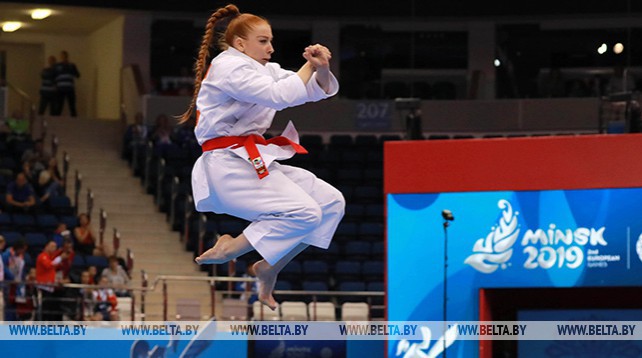Белоруска Мария Фурсова стала пятой на турнире по каратэ II Европейских игр