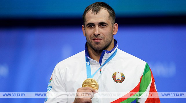Белорусский борец Кирилл Грищенко завоевал золотую медаль на турнире II Европейских игр