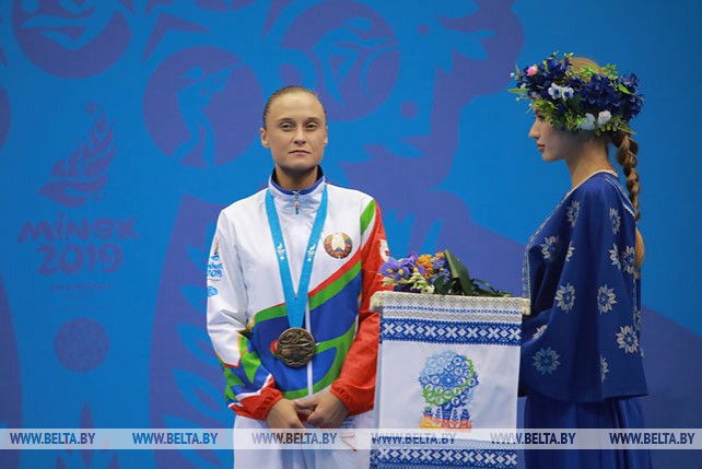 Белоруска Мария Кулинкович завоевала бронзу турнира по карате на II Европейских играх