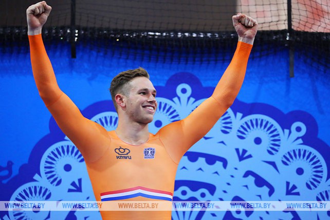 Голландец Харри Лаврейсен выиграл гонку в мужском кейрине на II Европейских играх