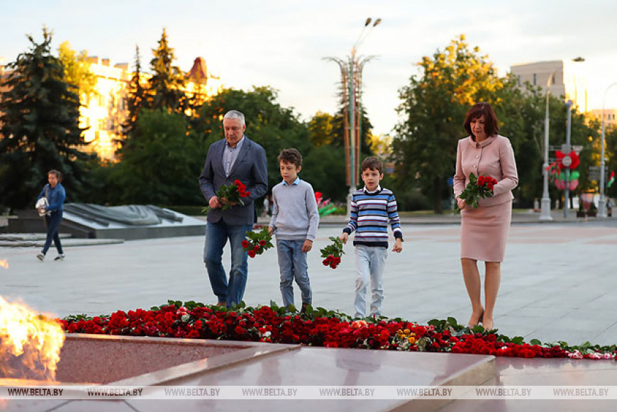 Кочанова присоединилась к акции "Беларусь помнит. Помним каждого"