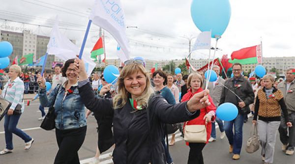 Витебчане празднуют День Независимости