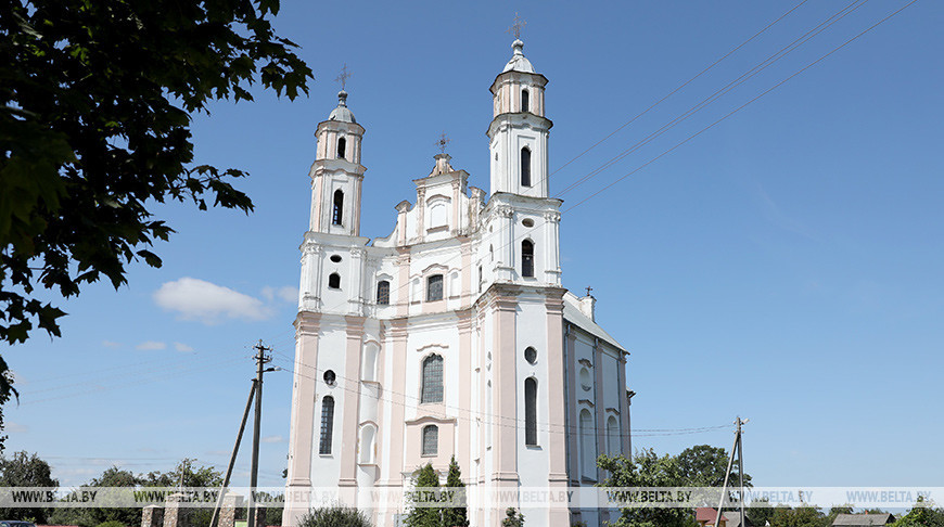 Костел Святого Михаила Архангела в Лужках - памятник архитектуры XVIII века