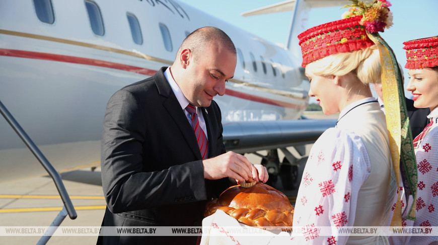 Премьер-министр Грузии прибыл с визитом в Беларусь