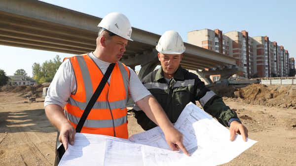 В Витебске приступили к одному из самых сложных этапов возведения Полоцкого путепровода