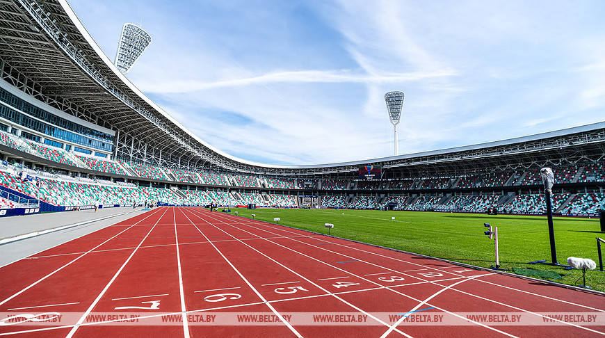 Стадион "Динамо" готовится принять легкоатлетический матч Европа - США