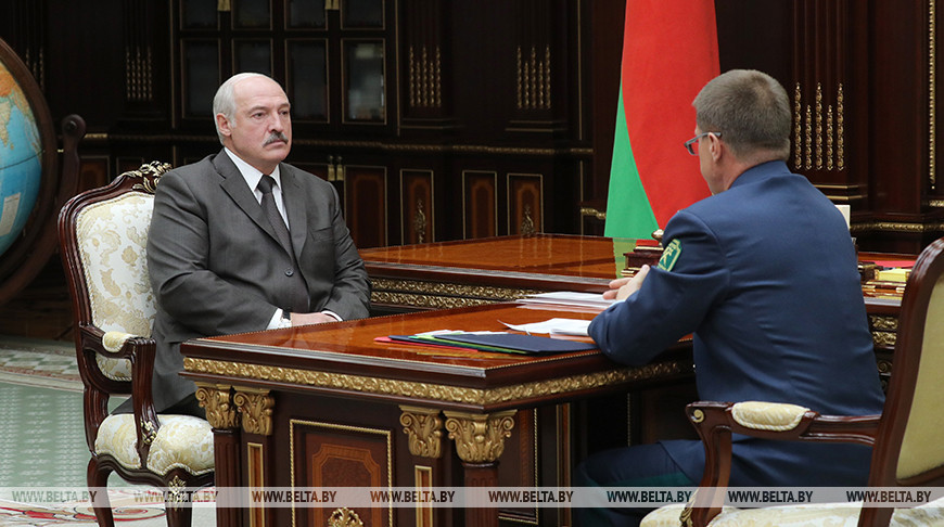 Лукашенко встретился с председателем Государственного таможенного комитета