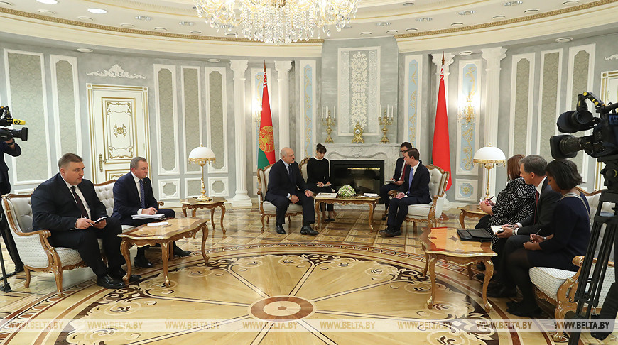 Лукашенко встретился с заместителем государственного секретаря США по политическим вопросам Дэвидом Хэйлом
