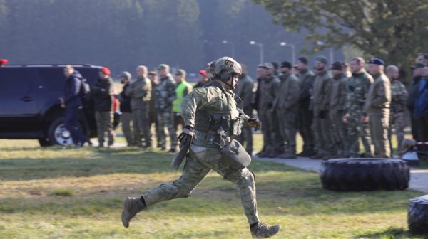 Соревнования по стрельбе из боевого оружия среди подразделений спецназа под Минском