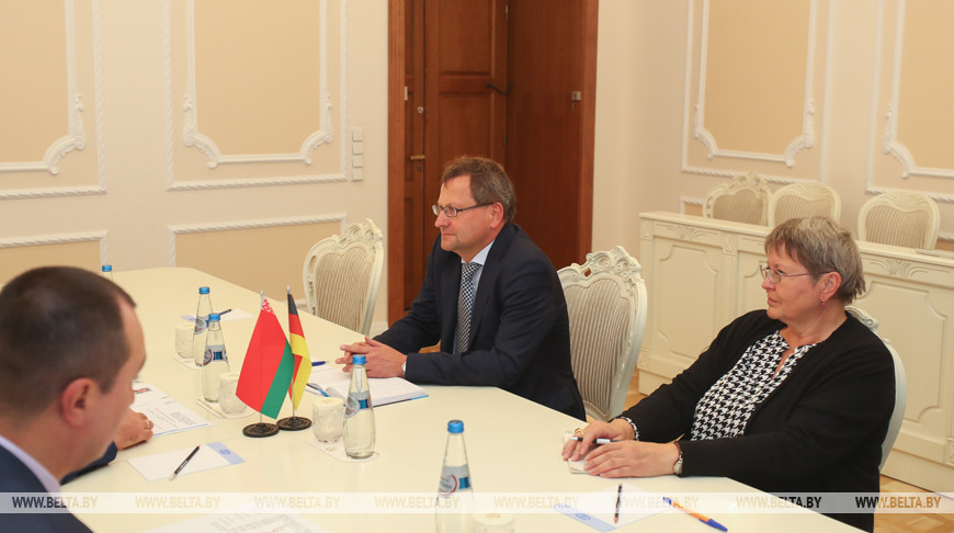 Румас встретился с послом Германии в Беларуси